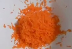 Морковь натертая на терке