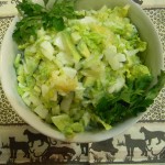 Салат с авокадо и пекинской капустой
