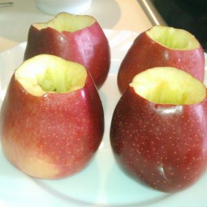 Как приготовить печеные яблоки в микроволновке рецепт