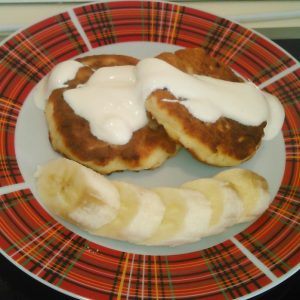 Сырники диетические с бананом в духовке рецепт с фото