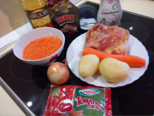Как приготовить суп из чечевицы с курицей
