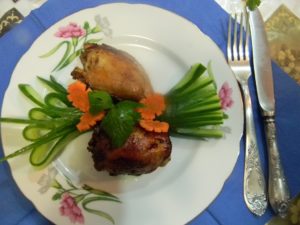 Курица с айвой в духовке рецепт с фото из бёдер