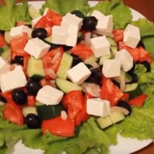 Греческий салат рецепт классический