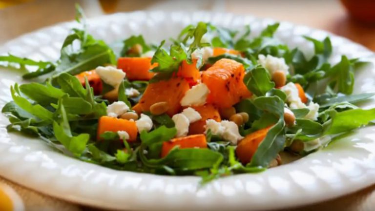 Простые рецепты салатов из тыквы вкусные и простые 
