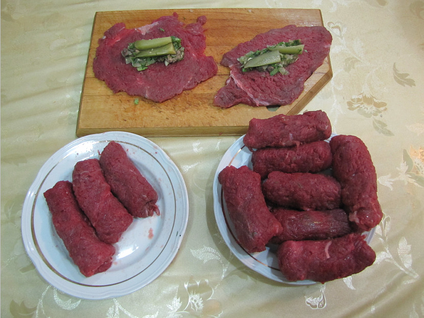 Вкусные мясные рулетики с начинкой рецепты в духовке