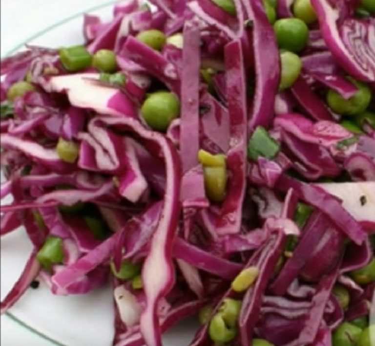 Вкусный салат из фиолетовой капусты рецепты с фото