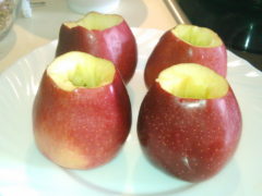 Яблоки запеченные в микроволновке