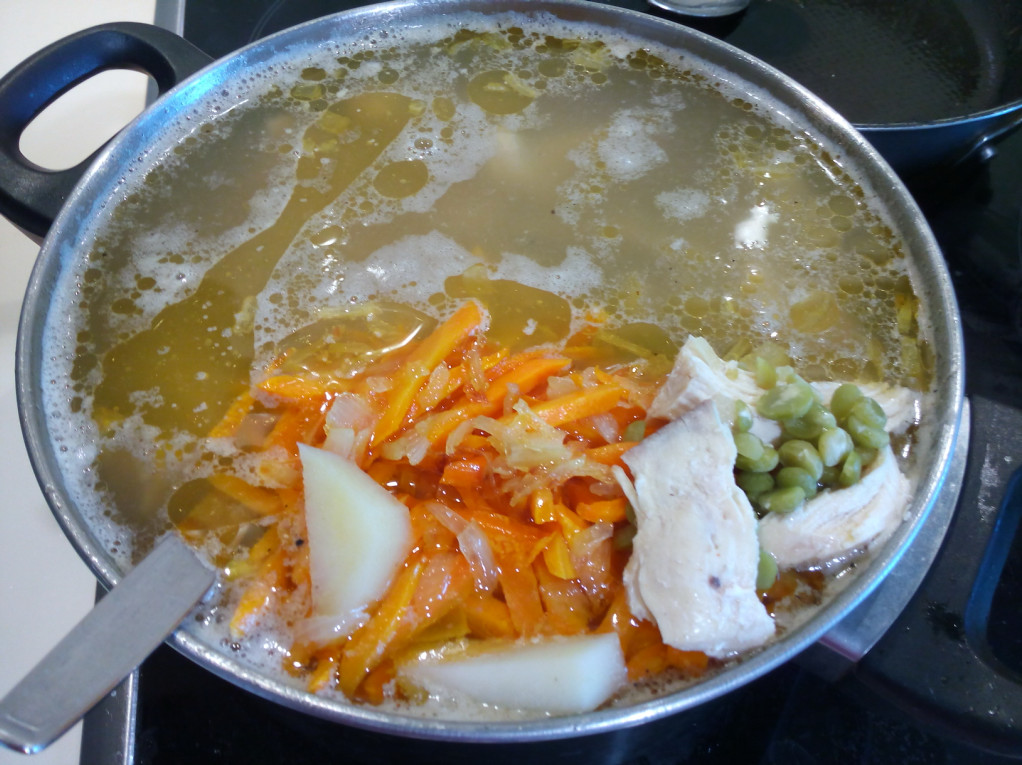Как приготовить гороховый суп с курицей рецепт классический