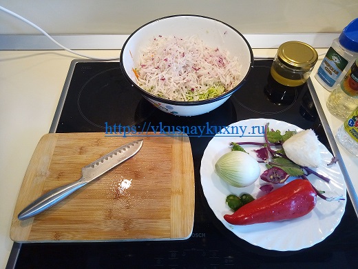 Салат из капусты кольраби рецепт быстрого приготовления вкусный