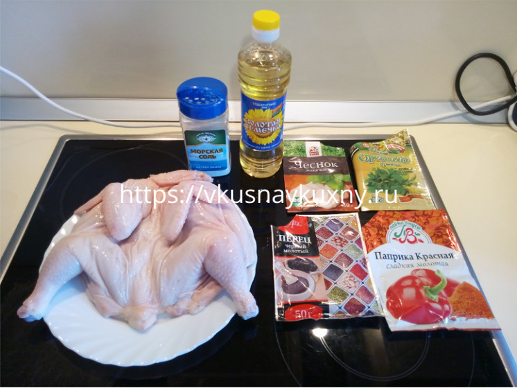 Как приготовить цыпленка в духовке целиком вкусно